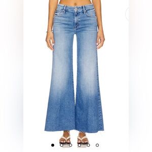 MOTHER Blue Flare & Wide Leg Jeans